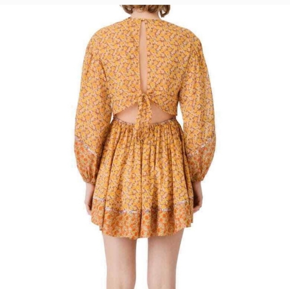 ⭐ Brand new Maje Cutout Floral Print Dress⭐ Size 1=Size 36 - Picture 2 of 4